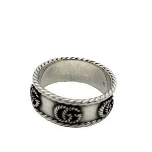 Gucci Ring GG Marmont Silver
